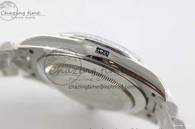 0126 FashionForward Day Date 40mm SS 904L Steel TWF 1:1 Best Edition Meteorite Crystal Dial on SS Bracelet A 2360